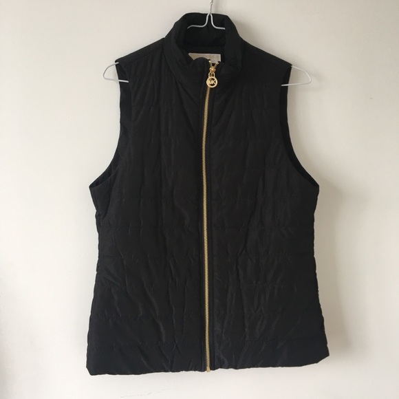 Michael Kors Black Down Vest - Picture 4 of 5